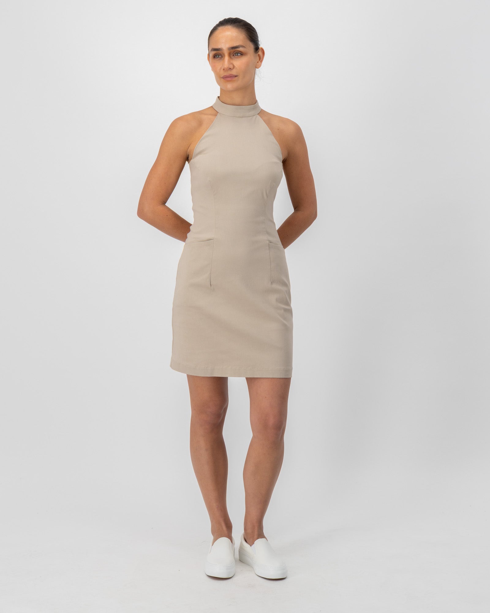Halo Halter Dress