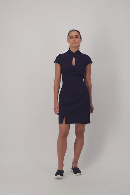 Midnight Mandarin Dress