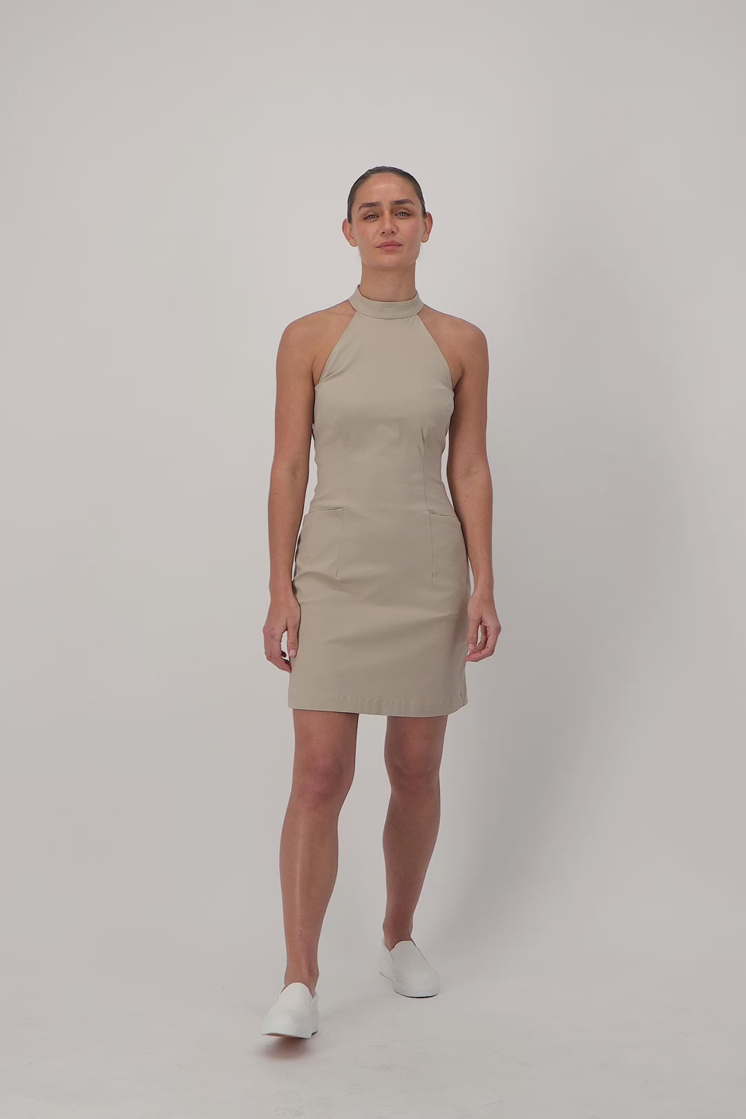 Halo Halter Dress