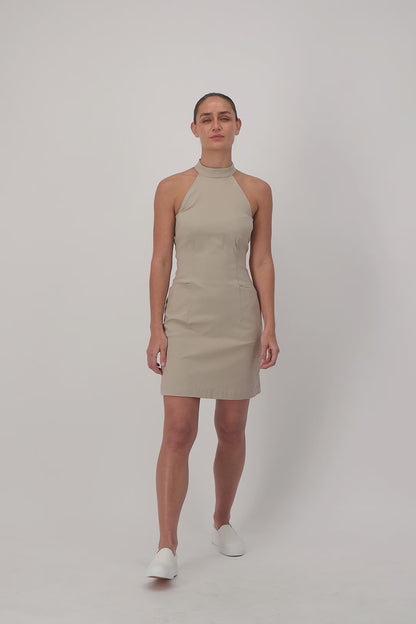 Halo Halter Dress